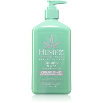 HEMPZ Cucumber & Aloe crema de corp - imagine 2